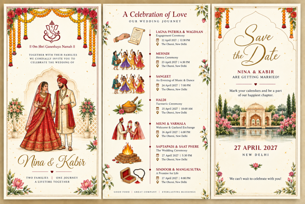 Royal Indian Wedding Journey